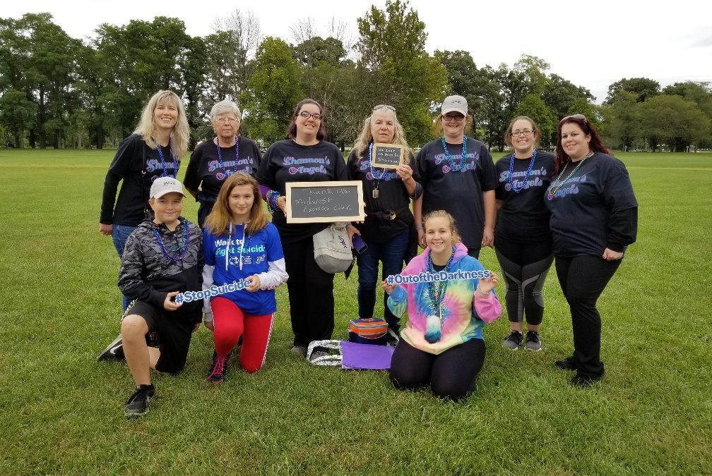 MEC Sponsors Out of Darkness Walk Team in Bourbonnais