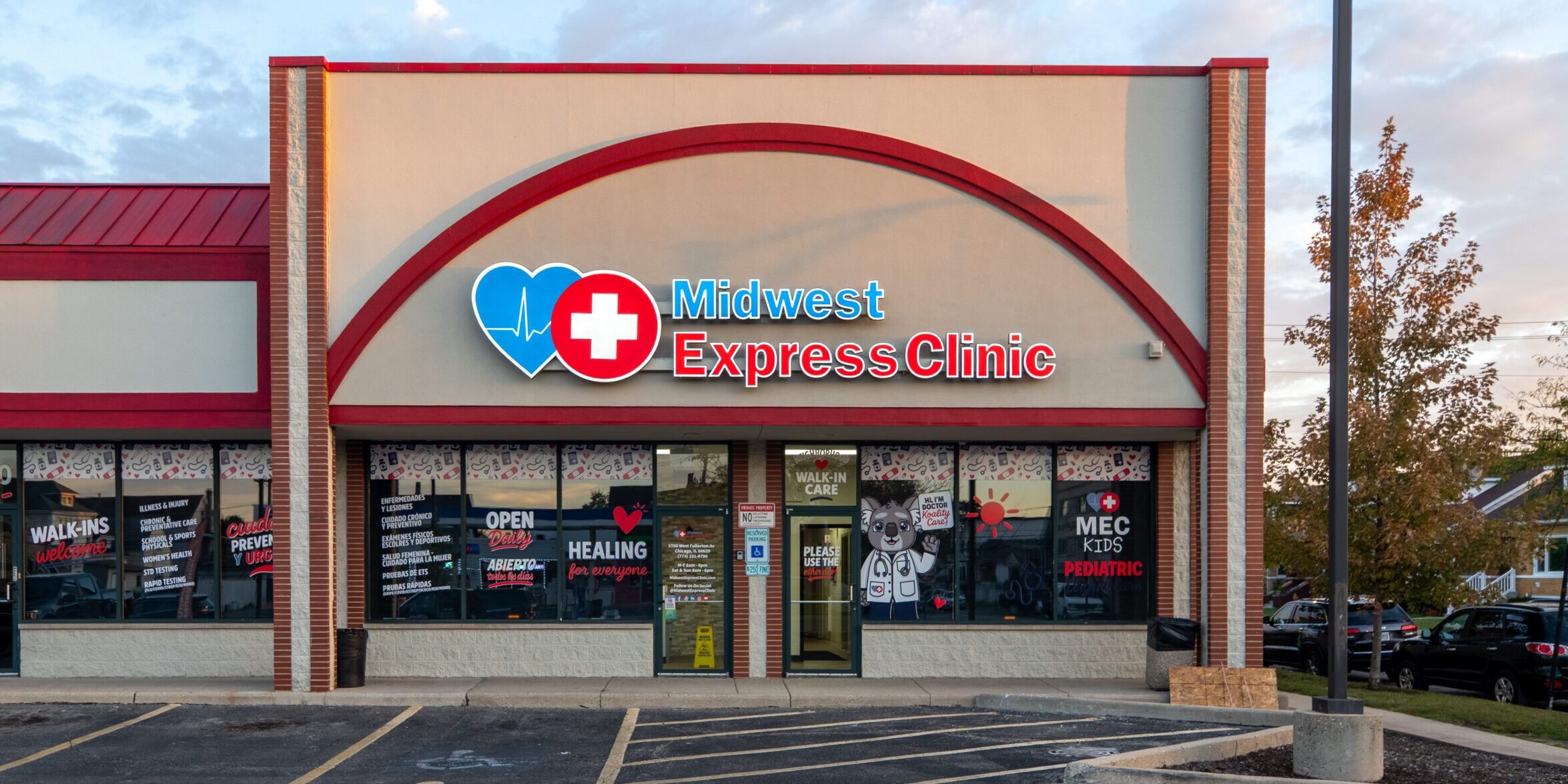 Midwest Express Clinic Belmont Cragin Location Image