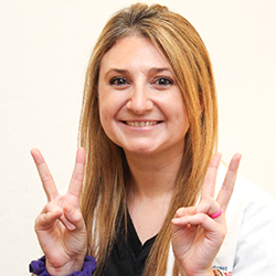 Kasia Marshall, MSN, FNP-C silly headshot