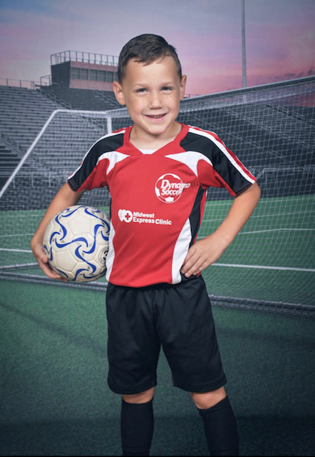 Midwest Express Clinic Sponsors Bourbonnais 6U Soccer Team