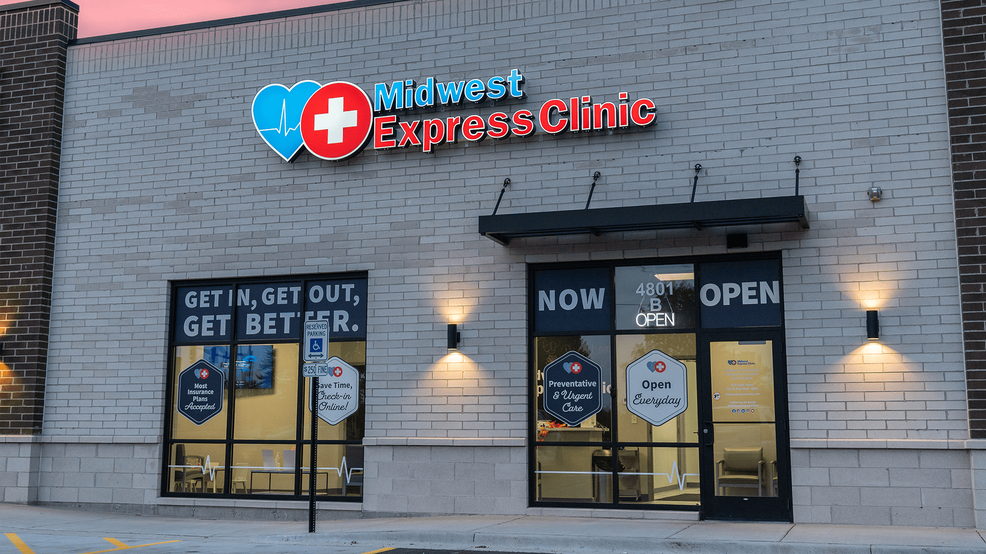 Midwest Express Clinic Richton Park Location