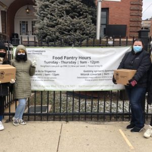 MEC Volunteers at NUSH, Donates $10,000